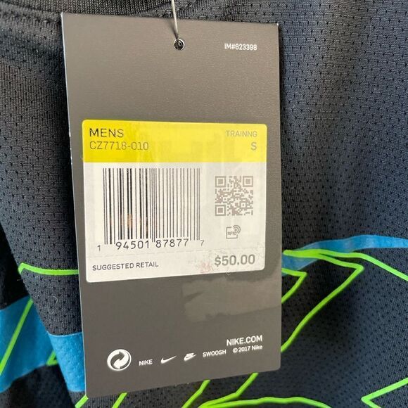 NWT Nike JDI Dri-Fit Athletic T-Shirt Size S - Picture 7 of 10